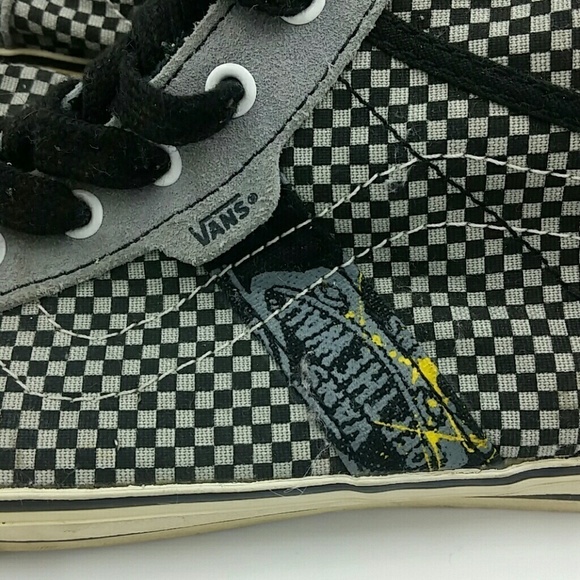 VANS l Wellesley Hi Tops Checkered - Picture 2 of 8